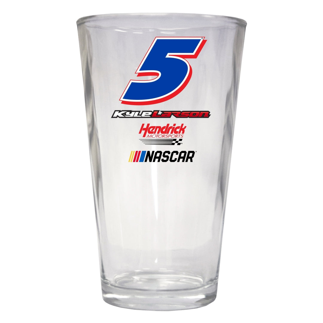 Kyle Larson 5 NASCAR Cup Series 2021 Pint Glass Image 1