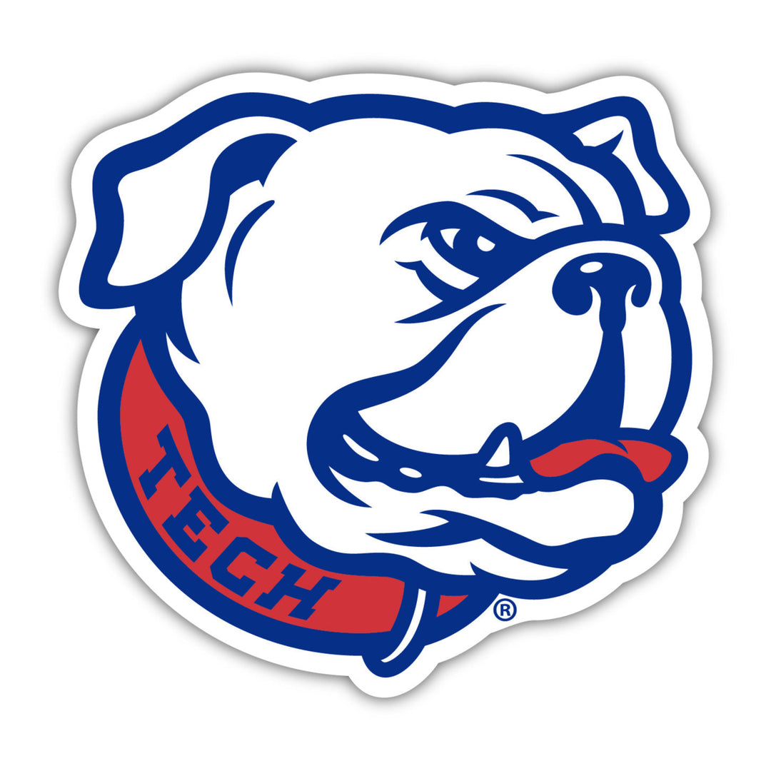 Louisiana Tech Bulldogs 4-Inch Elegant School Logo NCAA Vinyl Decal Sticker for Fans, Students, and Alumni Image 1