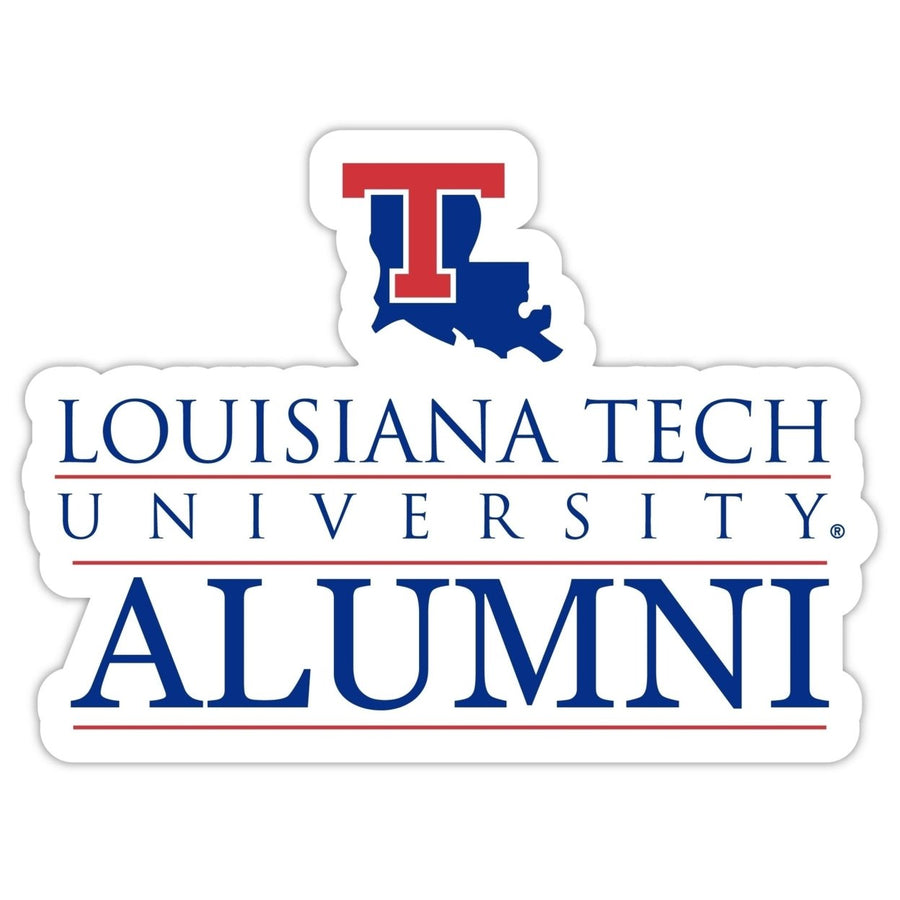 Louisiana Tech Bulldogs 4-Inch Alumni NCAA Vinyl Sticker - Durable School Spirit Decal Image 1