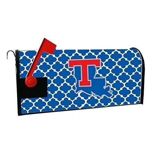 Louisiana Tech Bulldogs NCAA Officially Licensed Mailbox Cover Moroccan Design Image 1