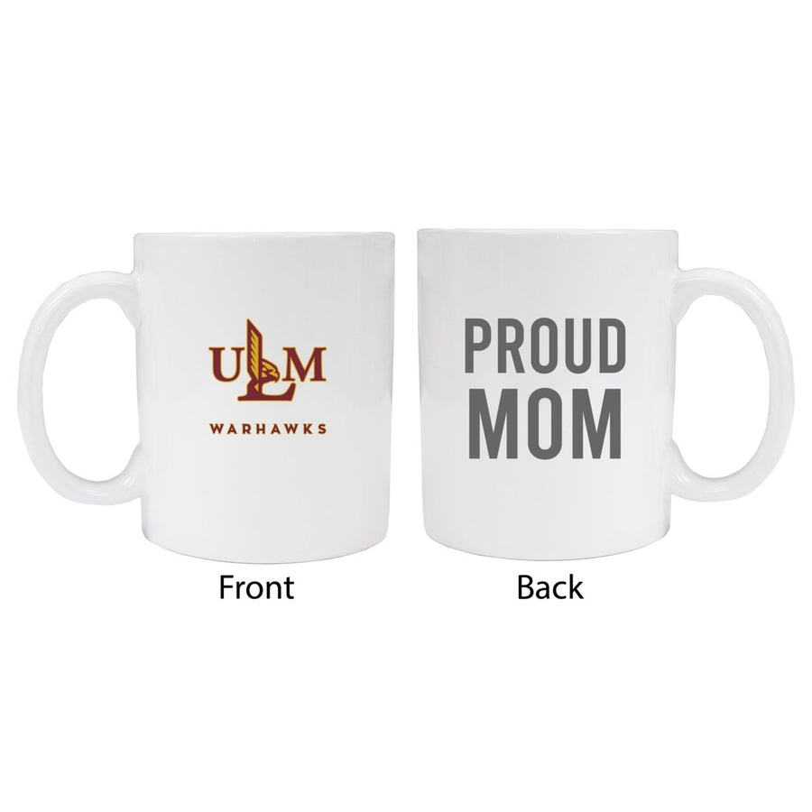 Louisiana Tech Bulldogs Proud Mom Ceramic Coffee Mug - White Image 1