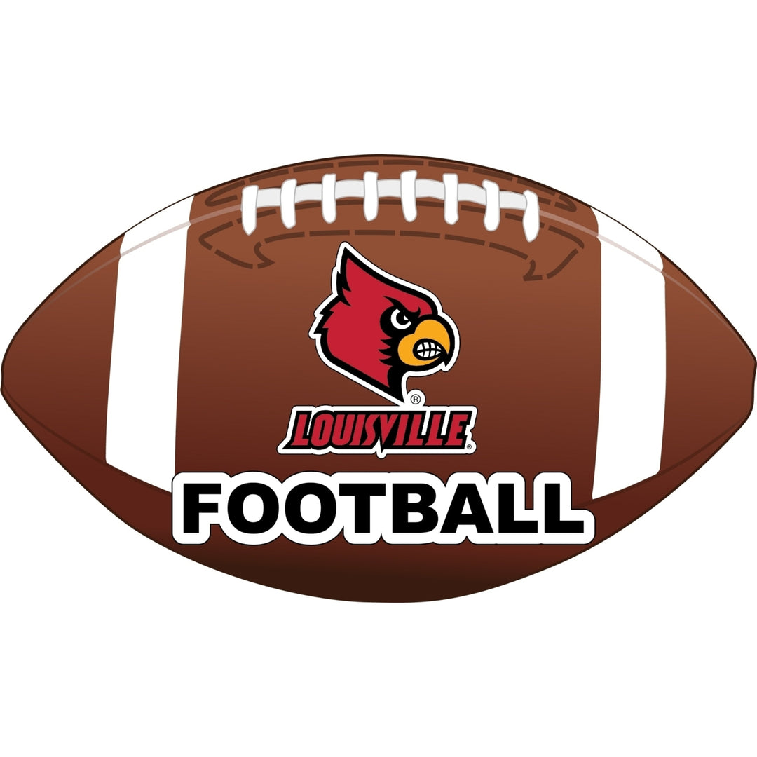 Louisville Cardinals 4-Inch NCAA Football Vinyl Decal Sticker Image 1