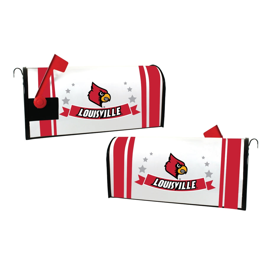 Louisville Cardinals Magnetic Mailbox Cover Image 1