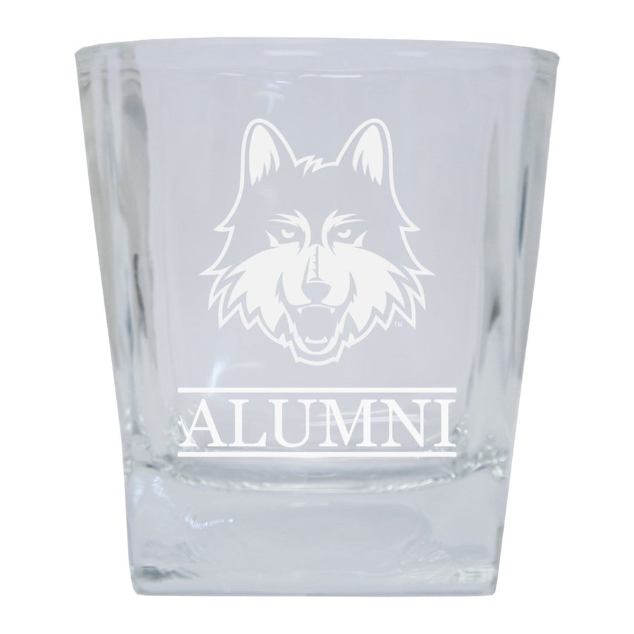 Loyola University Ramblers Alumni Elegance - 5 oz Etched Shooter Glass Tumbler 2-Pack Image 1