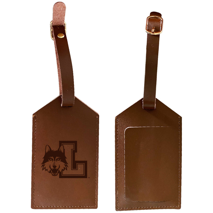 Elegant Loyola University Ramblers NCAA Leather Luggage Tag with Engraved Logo Image 1