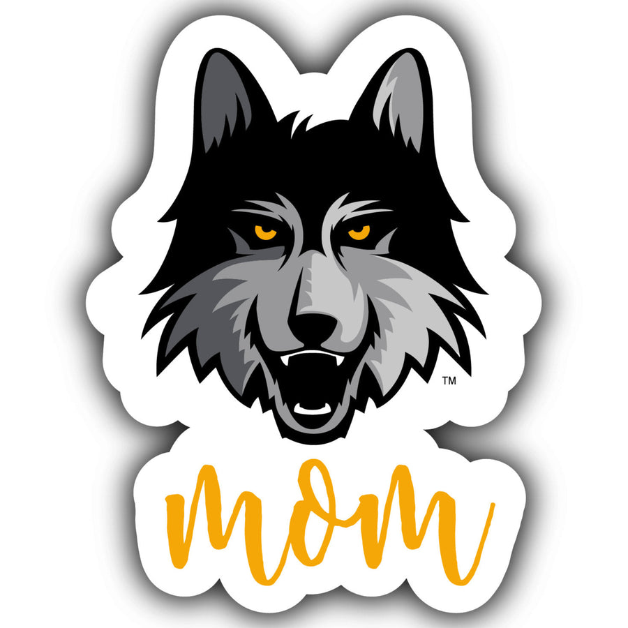 Loyola University Ramblers 4-Inch Proud Mom NCAA - Durable School Spirit Vinyl Decal Perfect Image 1