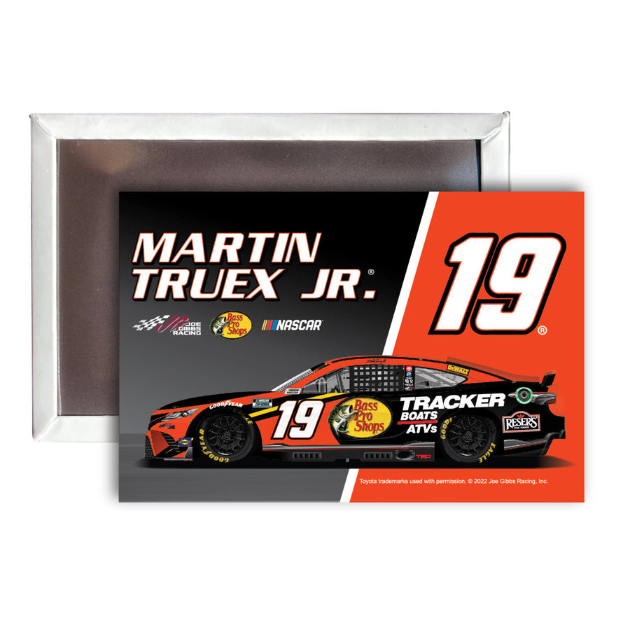 19 Martin Truex Jr. Nascar 2x3-Inch Fridge Magnet Image 1