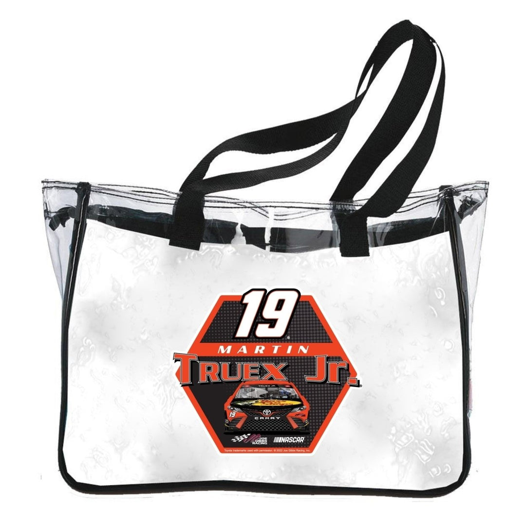 Martin Truex Jr. 19 Nascar Clear Tote Bag for 2022 Image 1