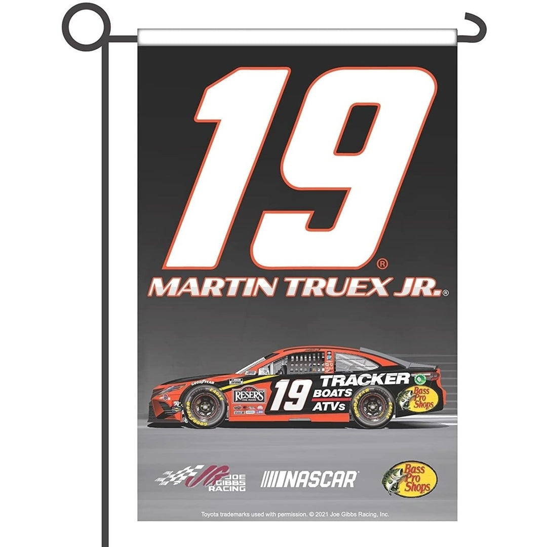 Martin Truex Jr. 19 NASCAR Cup Series Garden Flag for 2021 Image 1