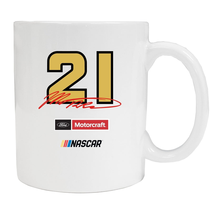 Matt DiBenedetto 21 Ceramic White Mug for 2020 (White). Image 1