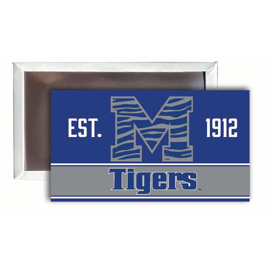 Memphis Tigers 2x3-Inch NCAA Vibrant Collegiate Fridge Magnet - Multi-Surface Team Pride Accessory Single Unit Image 1