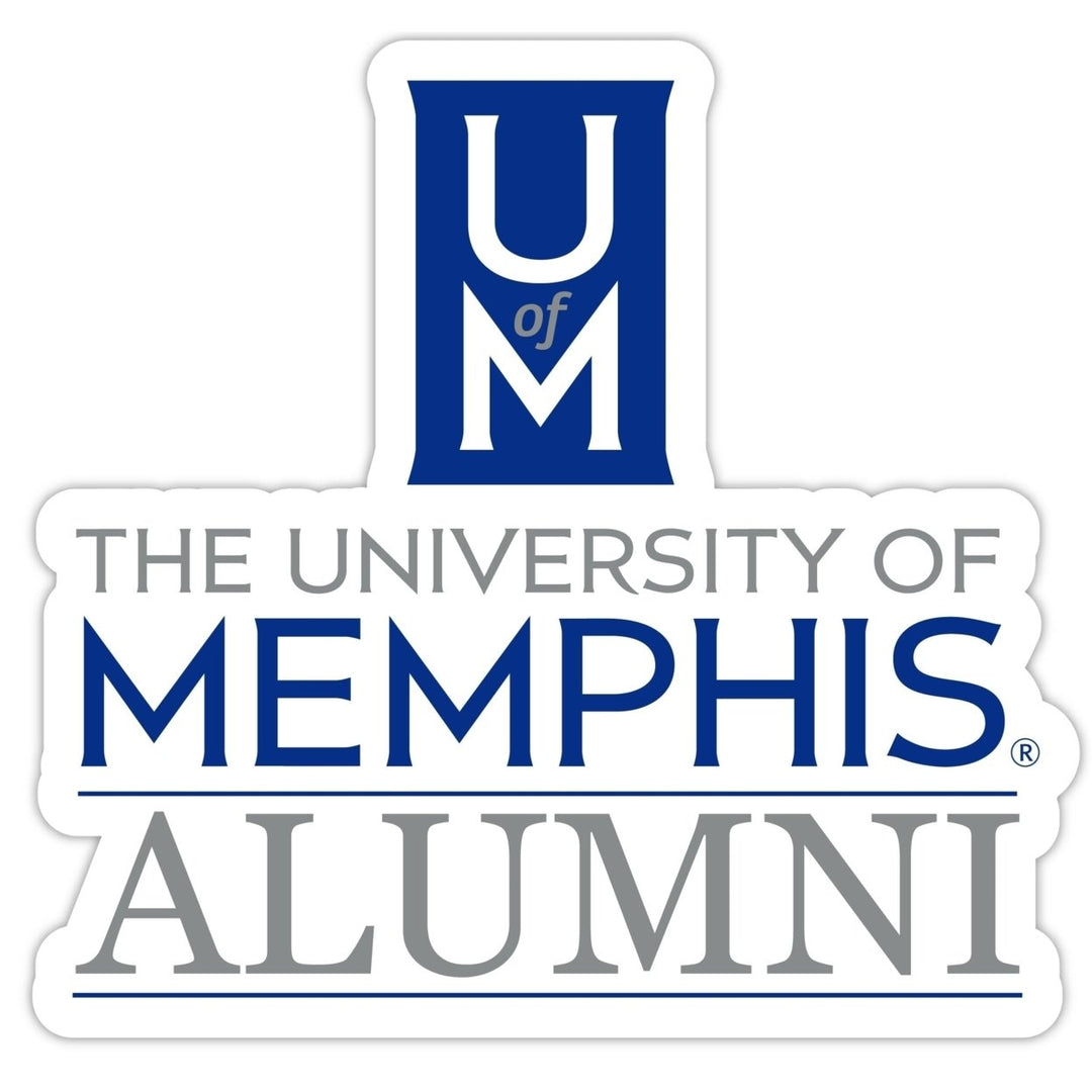 Memphis Tigers 4-Inch Alumni NCAA Vinyl Sticker - Durable School Spirit Decal Image 1