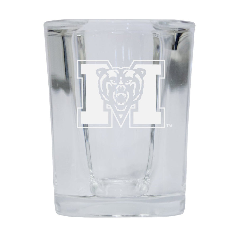 Mercer University NCAA Collectors Edition 2oz Square Shot Glass - Laser Etched Logo Image 1