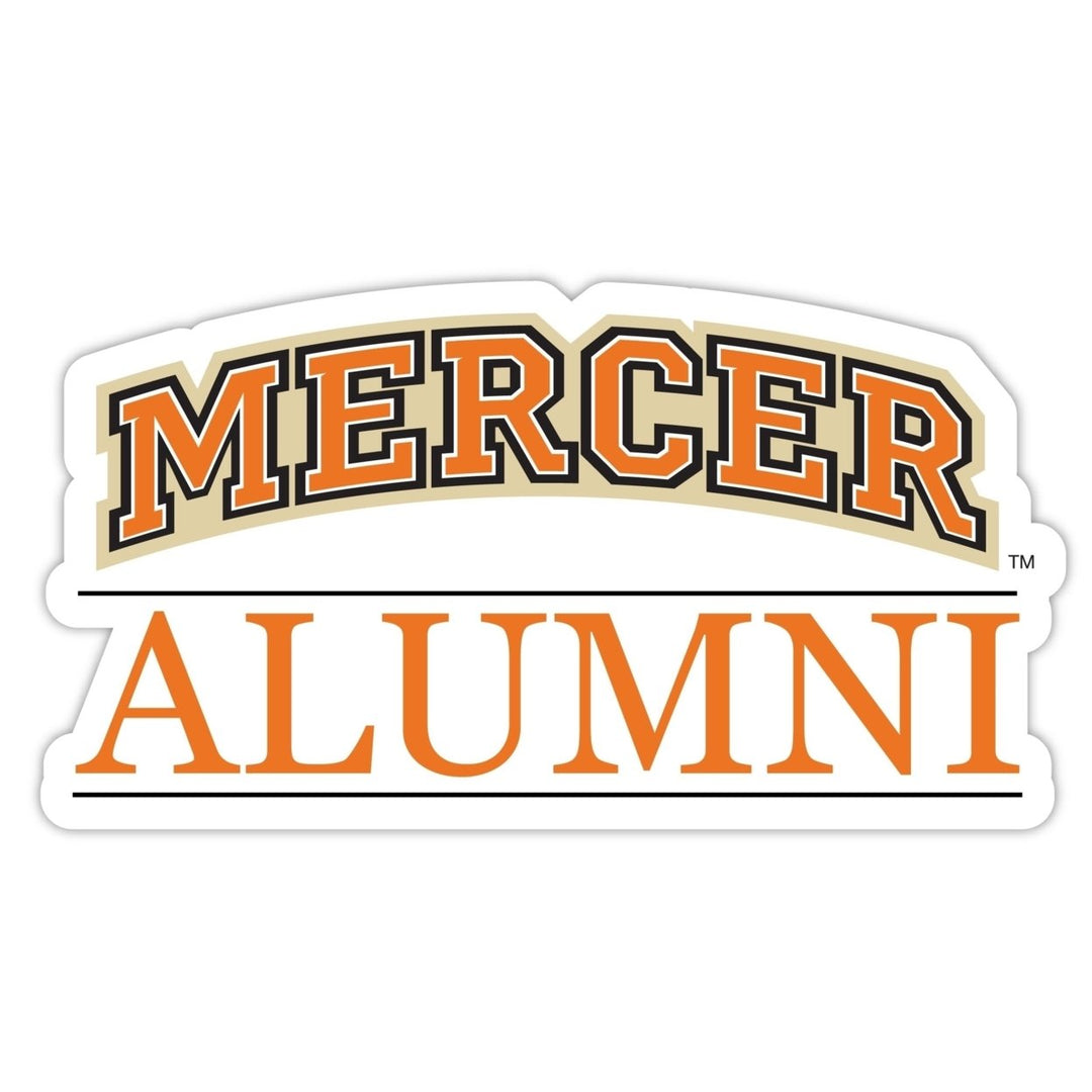 Mercer University 4-Inch Alumni NCAA Vinyl Sticker - Durable School Spirit Decal Image 1