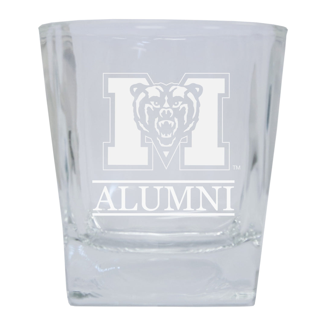 Mercer University 2-Pack Alumni Elegance 10oz Etched Glass Tumbler Image 1