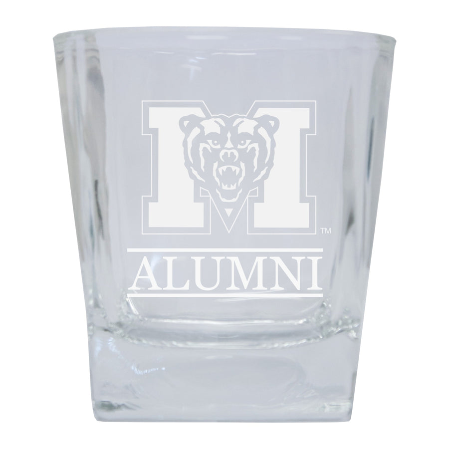 Mercer University 2-Pack Alumni Elegance 10oz Etched Glass Tumbler Image 1