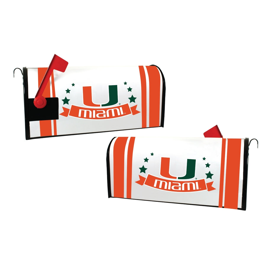 Miami Hurricanes Magnetic Mailbox Cover Image 1