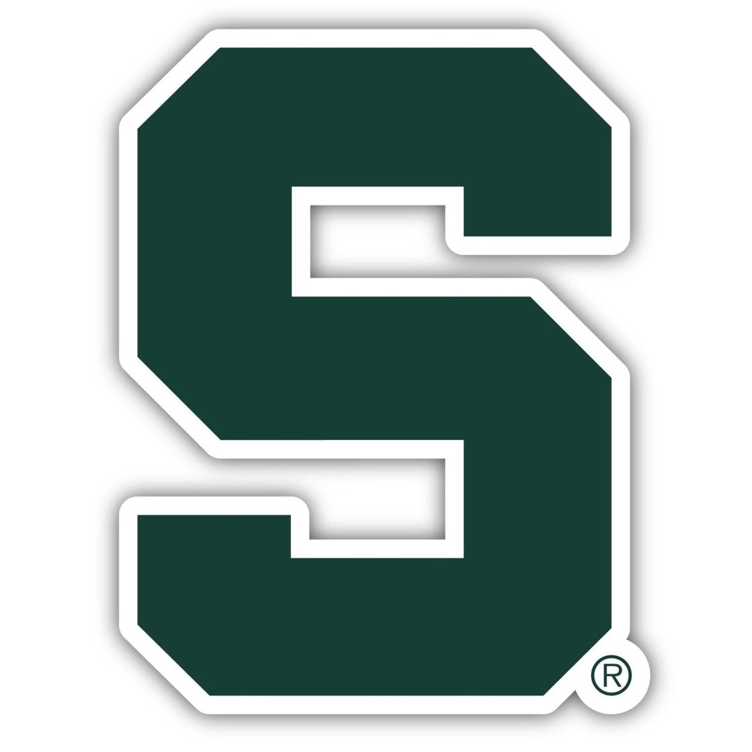 Michigan State Spartans 4-Inch Elegant School Logo NCAA Vinyl Decal Sticker for Fans, Students, and Alumni Image 1