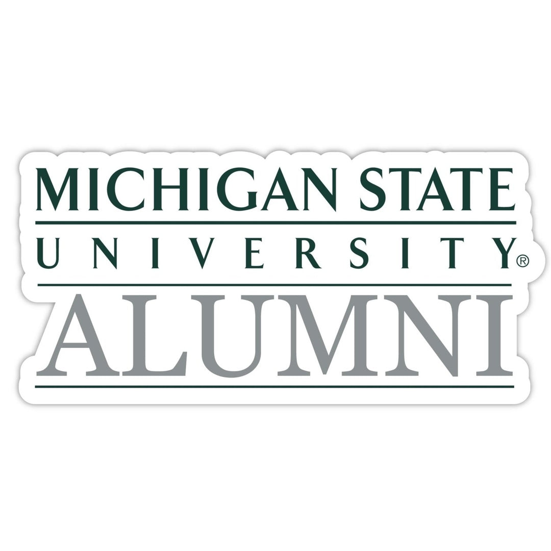 Michigan State Spartans 4-Inch Alumni NCAA Vinyl Sticker - Durable School Spirit Decal Image 1