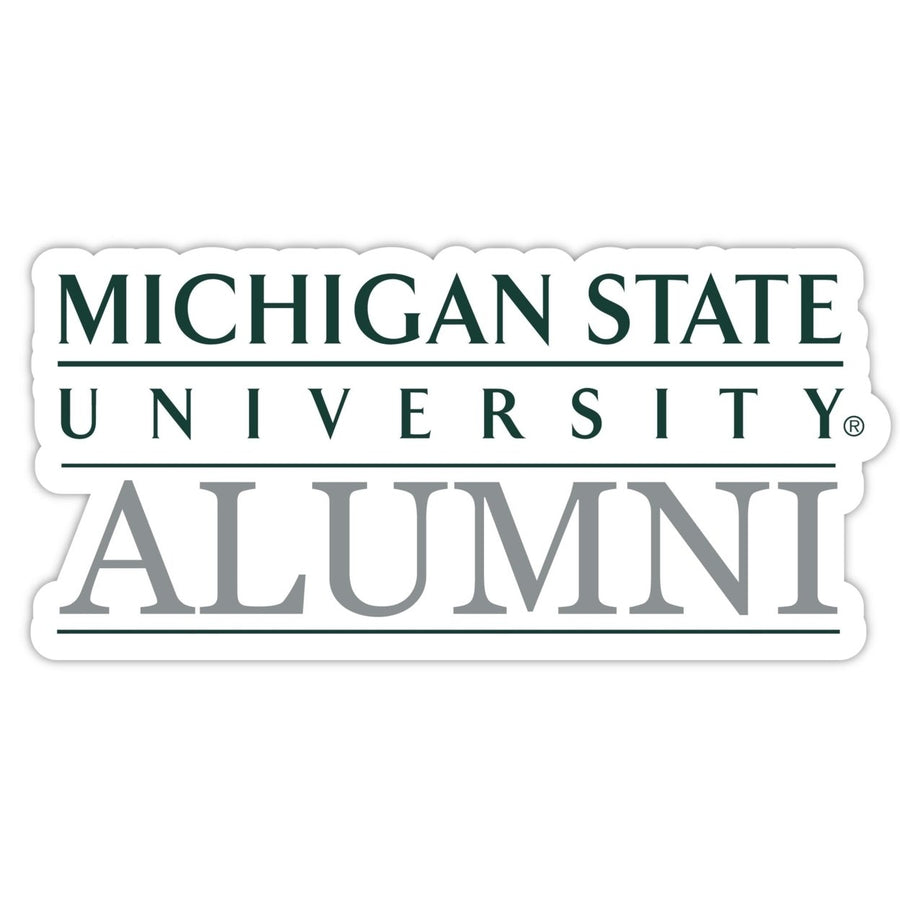 Michigan State Spartans 4-Inch Alumni NCAA Vinyl Sticker - Durable School Spirit Decal Image 1