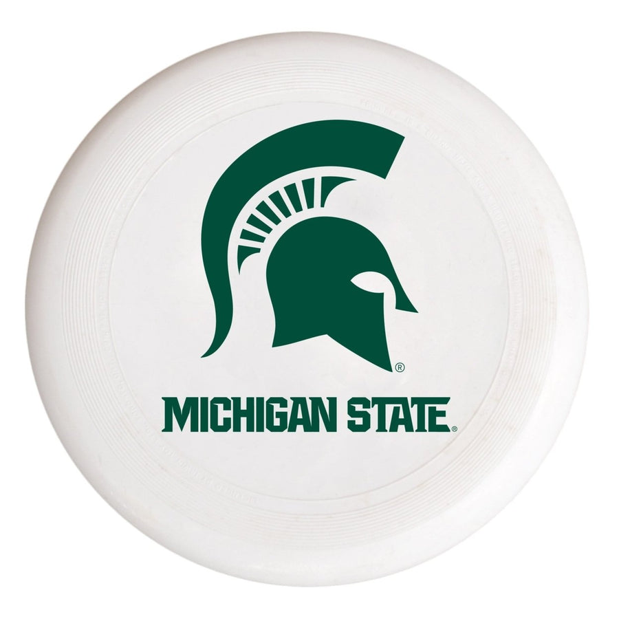 Michigan State Spartans NCAA Licensed Flying Disc - Premium PVC, 10.75 Diameter, Perfect for Fans and Players of All Image 1