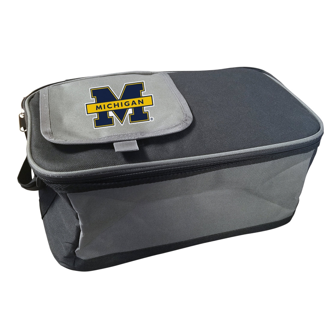 Michigan Wolverines Officially Licensed Portable Lunch and Beverage Cooler Image 1