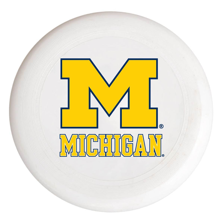 Michigan Wolverines NCAA Licensed Flying Disc - Premium PVC, 10.75 Diameter, Perfect for Fans and Players of All Levels Image 1