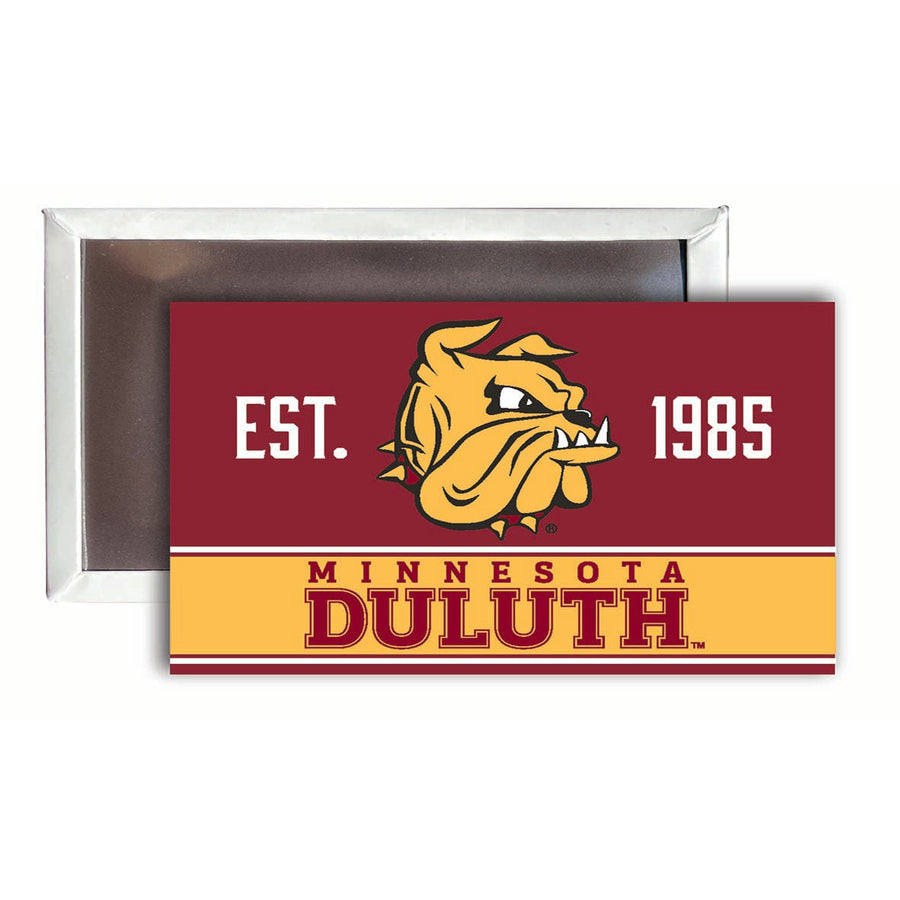 Minnesota Duluth Bulldogs 2x3-Inch NCAA Vibrant Collegiate Fridge Magnet - Multi-Surface Team Pride Accessory Single Image 1