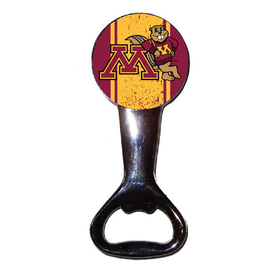 Minnesota Gophers Officially Licensed Magnetic Metal Bottle Opener - Tailgate and Kitchen Essential Image 1