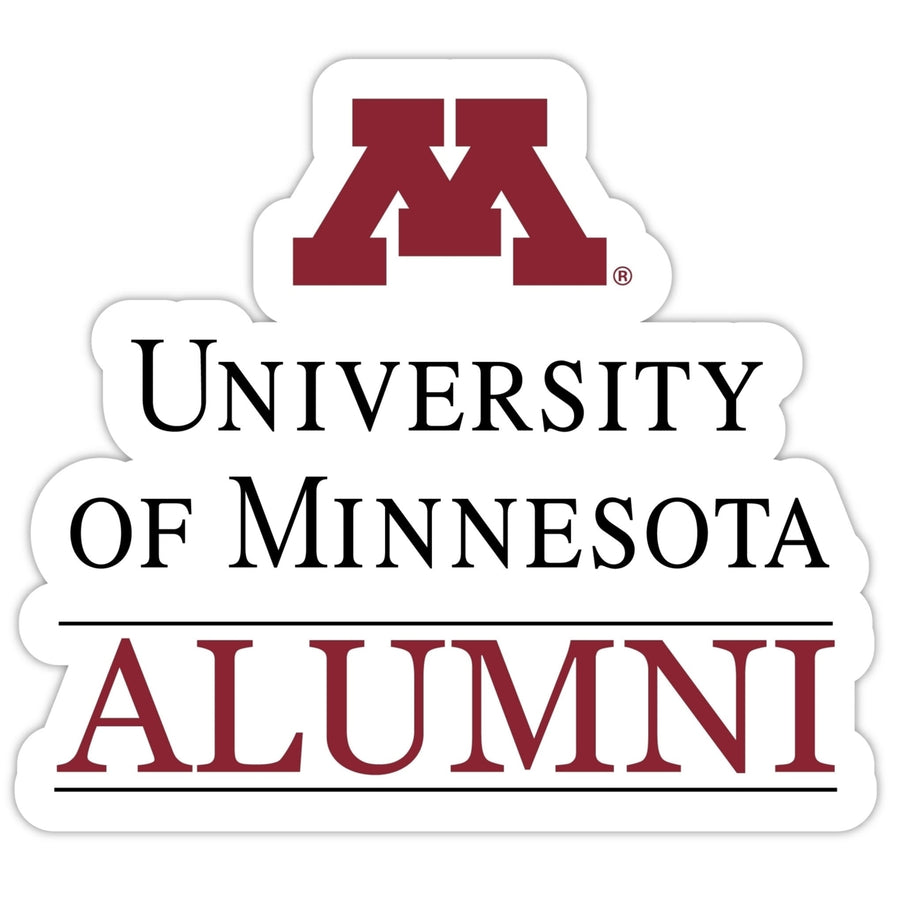 Minnesota Gophers 4-Inch Alumni NCAA Vinyl Sticker - Durable School Spirit Decal Image 1