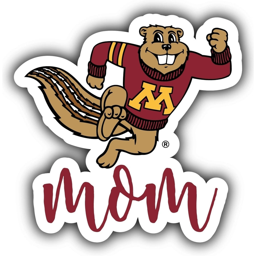 Minnesota Gophers 4-Inch Proud Mom NCAA - Durable School Spirit Vinyl Decal Perfect Image 1