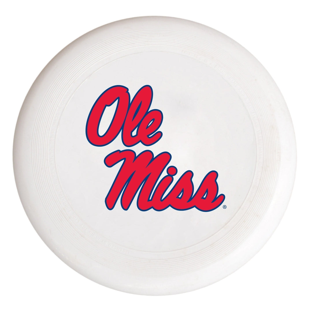 Mississippi Rebels "Ole Miss" NCAA Licensed Flying Disc - Premium PVC, 10.75 Diameter, Perfect for Fans and Players of Image 1