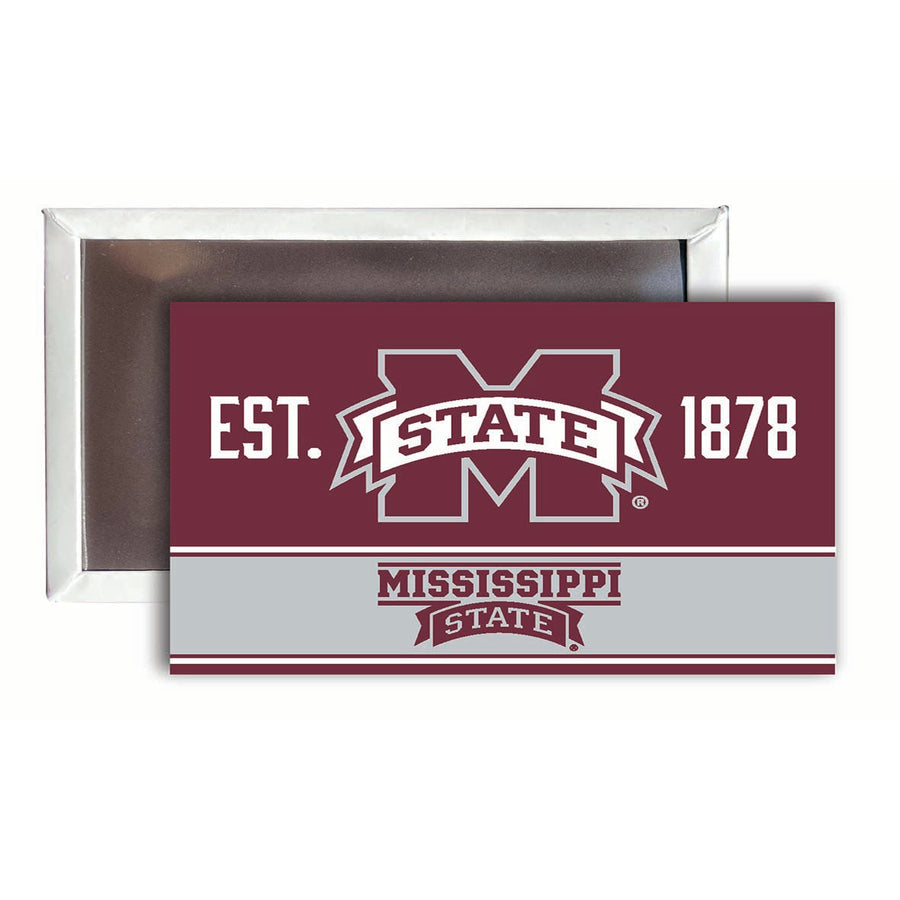 Mississippi State Bulldogs 2x3-Inch NCAA Vibrant Collegiate Fridge Magnet - Multi-Surface Team Pride Accessory Single Image 1