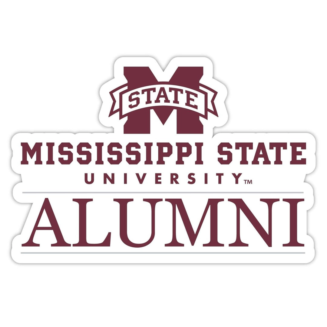 Mississippi State Bulldogs 4-Inch Alumni NCAA Vinyl Sticker - Durable School Spirit Decal Image 1