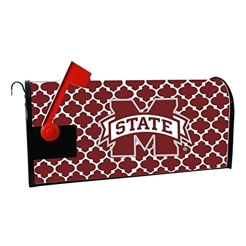 Mississippi State Bulldogs NCAA Officially Licensed Mailbox Cover Moroccan Design Image 1