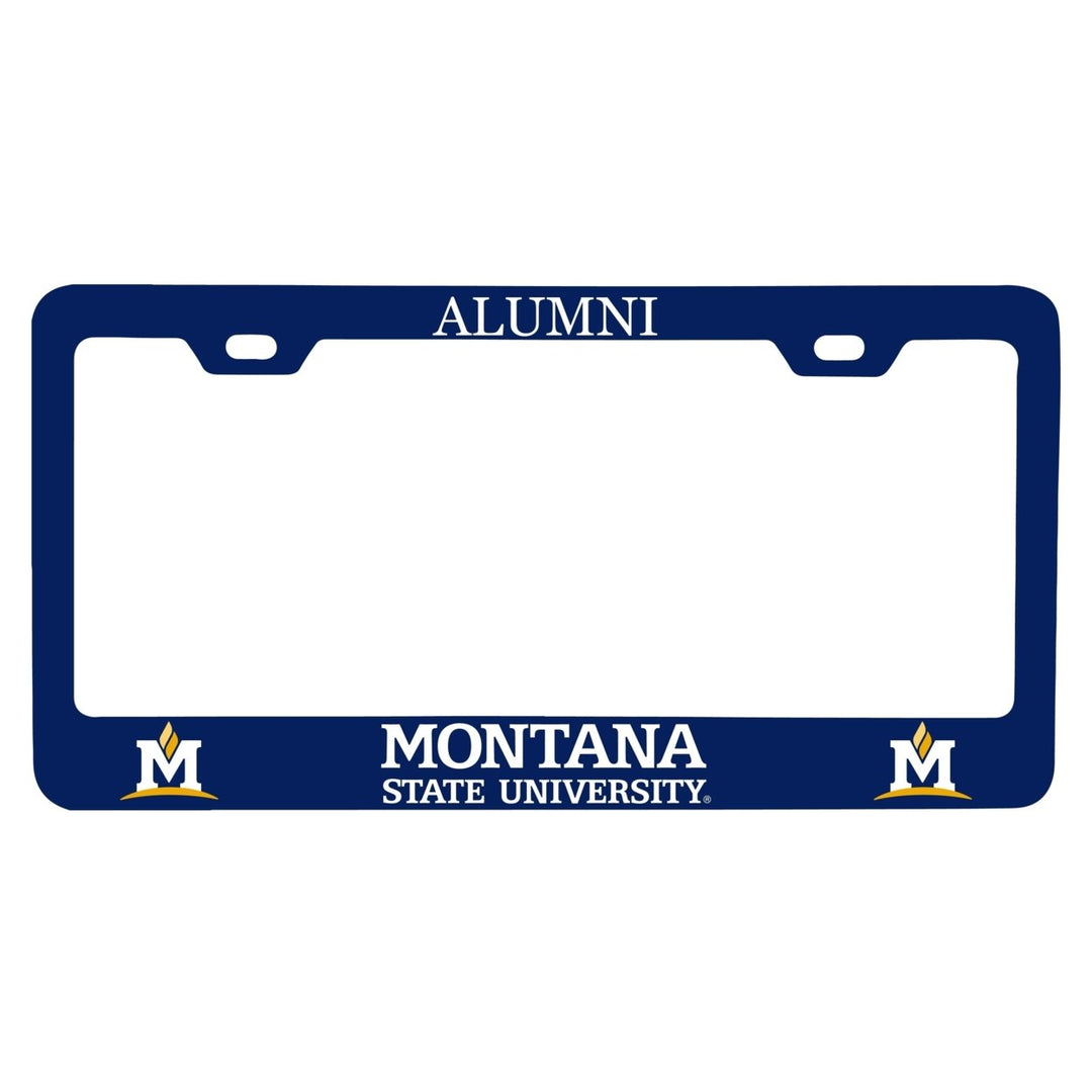 NCAA Montana State Bobcats Alumni License Plate Frame - Colorful Heavy Gauge Metal, Officially Licensed Image 1