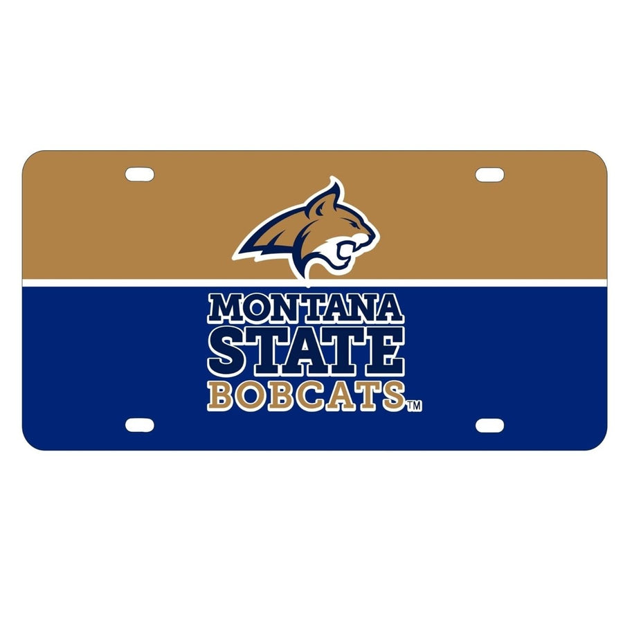 NCAA Montana State Bobcats Metal License Plate - Lightweight, Sturdy and Versatile Image 1