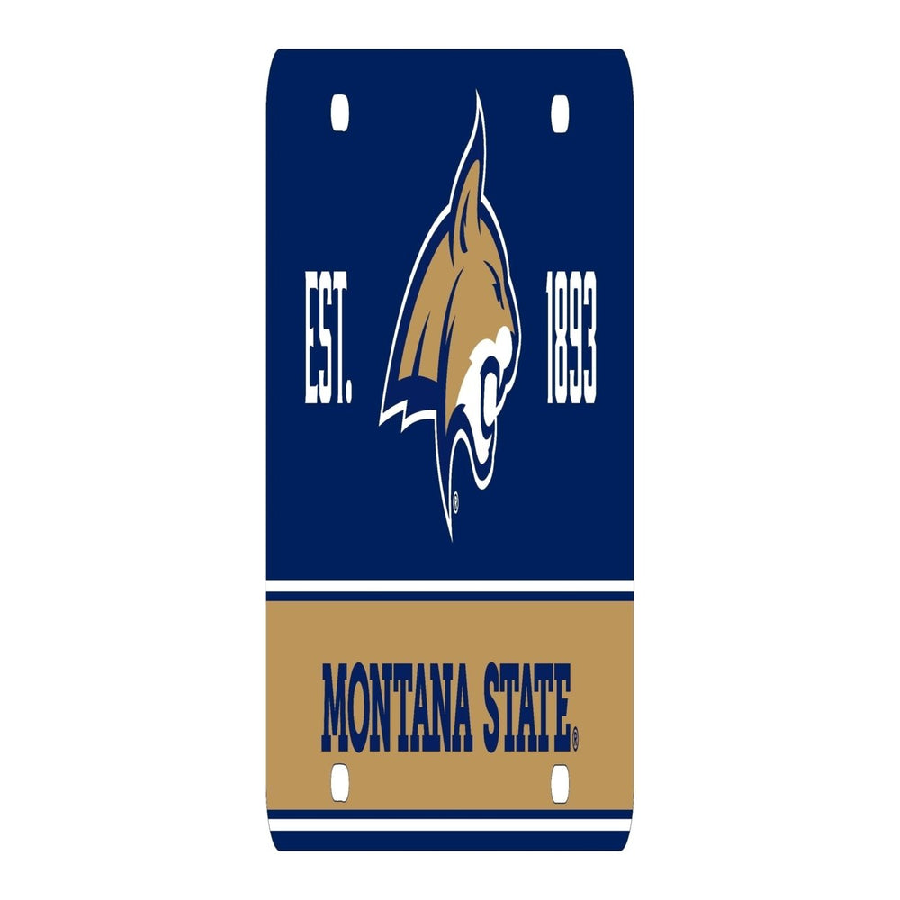 Montana State Bobcats Metal License Plate Car Tag Image 2