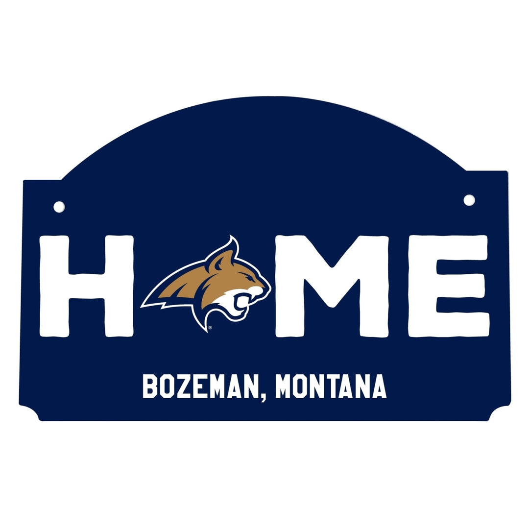 Montana State Bobcats Wood Sign with String Image 1