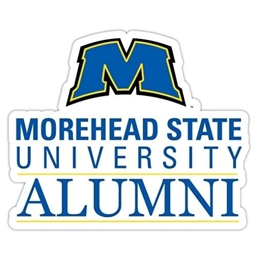 Morehead State University 4-Inch Alumni 4-Pack NCAA Vinyl Sticker - Durable School Spirit Decal Image 1