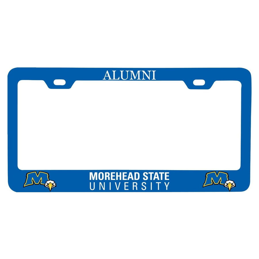 NCAA Morehead State University Alumni License Plate Frame - Colorful Heavy Gauge Metal, Officially Licensed Image 1