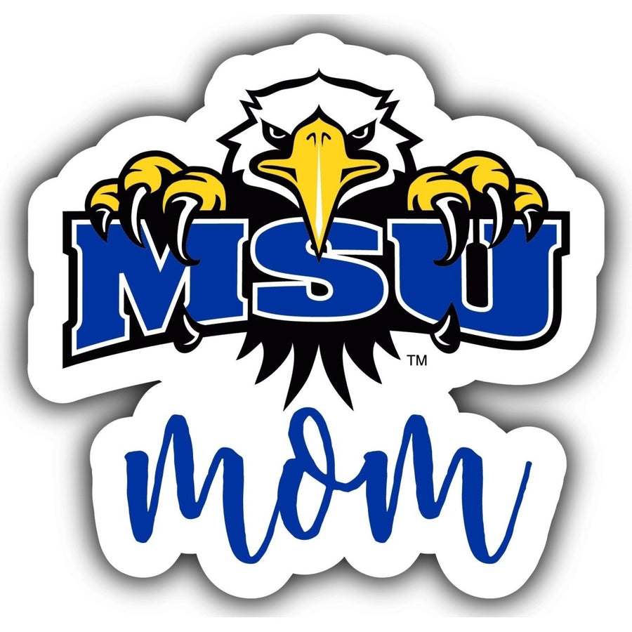 Morehead State University 4-Inch Proud Mom NCAA - Durable School Spirit Vinyl Decal Perfect Image 1