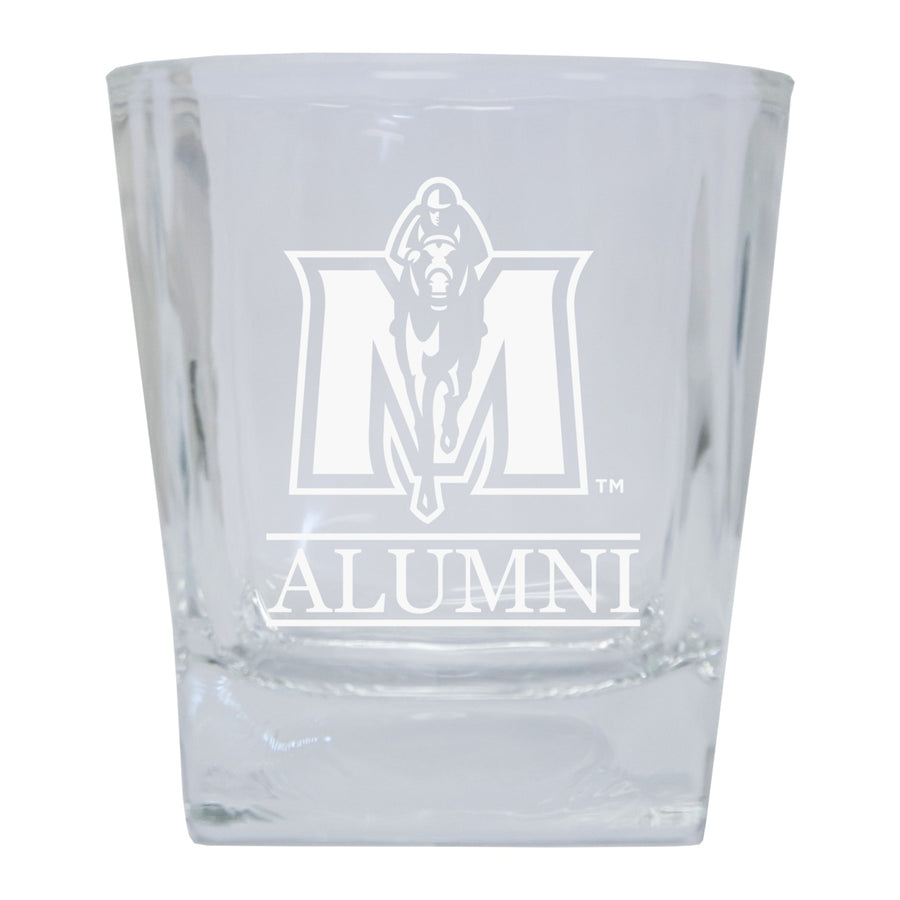 Murray State University 2-Pack Alumni Elegance 10oz Etched Glass Tumbler Image 1