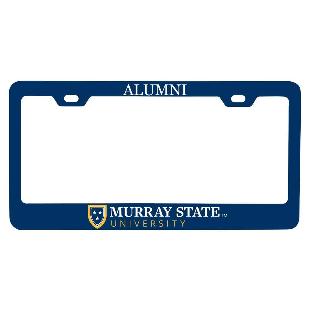 NCAA Murray State University Alumni License Plate Frame - Colorful Heavy Gauge Metal, Officially Licensed Image 1