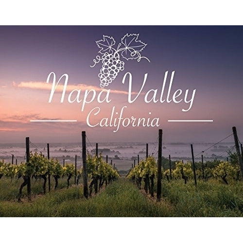 Napa Valley California Sonoma 5x6" Magnet Image 1