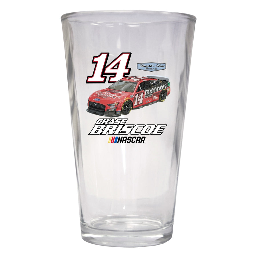 14 Chase Briscoe Pint Glass Image 1