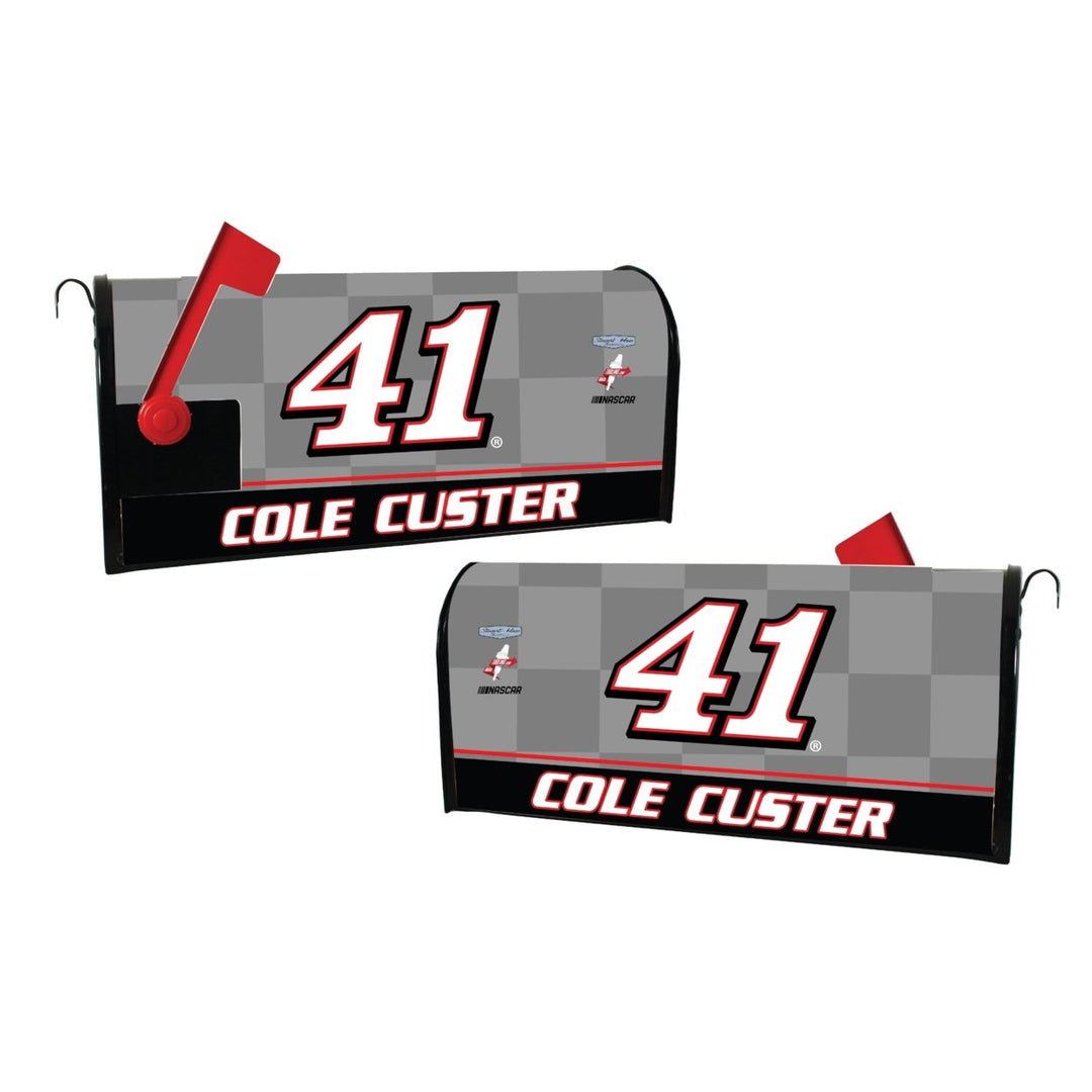 Nascar 41 Cole Custer Mailbox Cover Number Design For 2022 Image 1