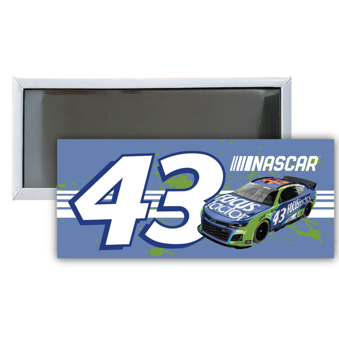 Nascar 43 Erik Jones 4.75 x 2-Inch Fridge Magnet Image 1