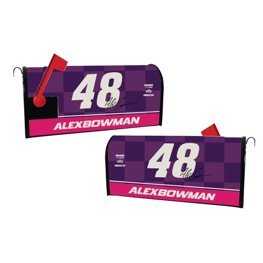 Nascar 48 Alex Bowman Mailbox Cover Number Design For 2022 Image 1