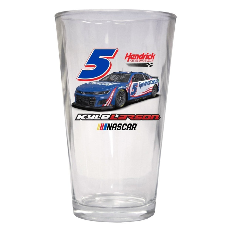 5 Kyle Larson Pint Glass Image 1